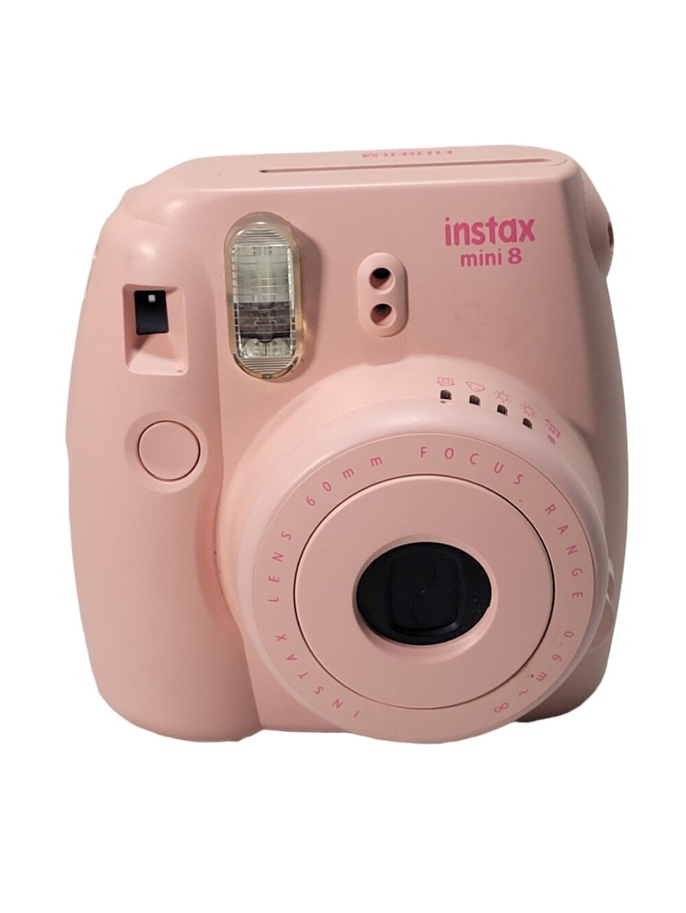 Fujifilm Instax Mini 8 Pink Instant Film Camera - Tested MISSING BATTERY COVER